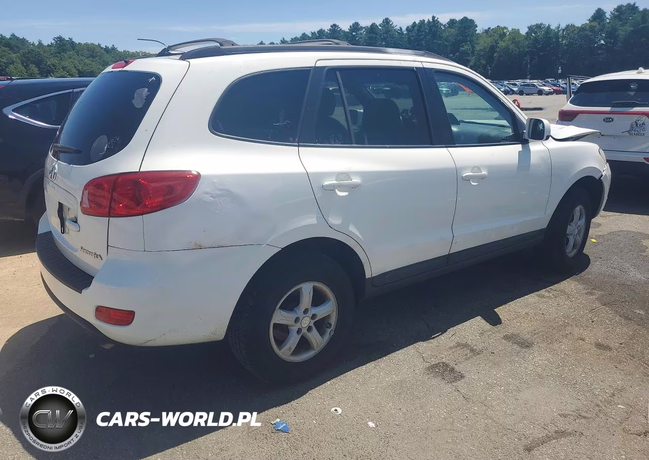 2008 Hyundai Santa Fe Gls VIN:5NMSG13D18H192632 - 3