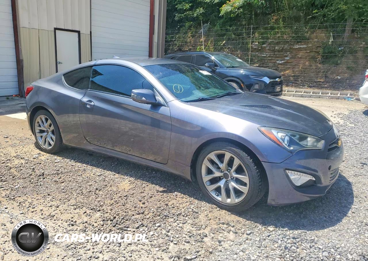 2016 Hyundai Genesis Coupe 3.8 VIN:KMHHT6KJ7GU136157 - 4