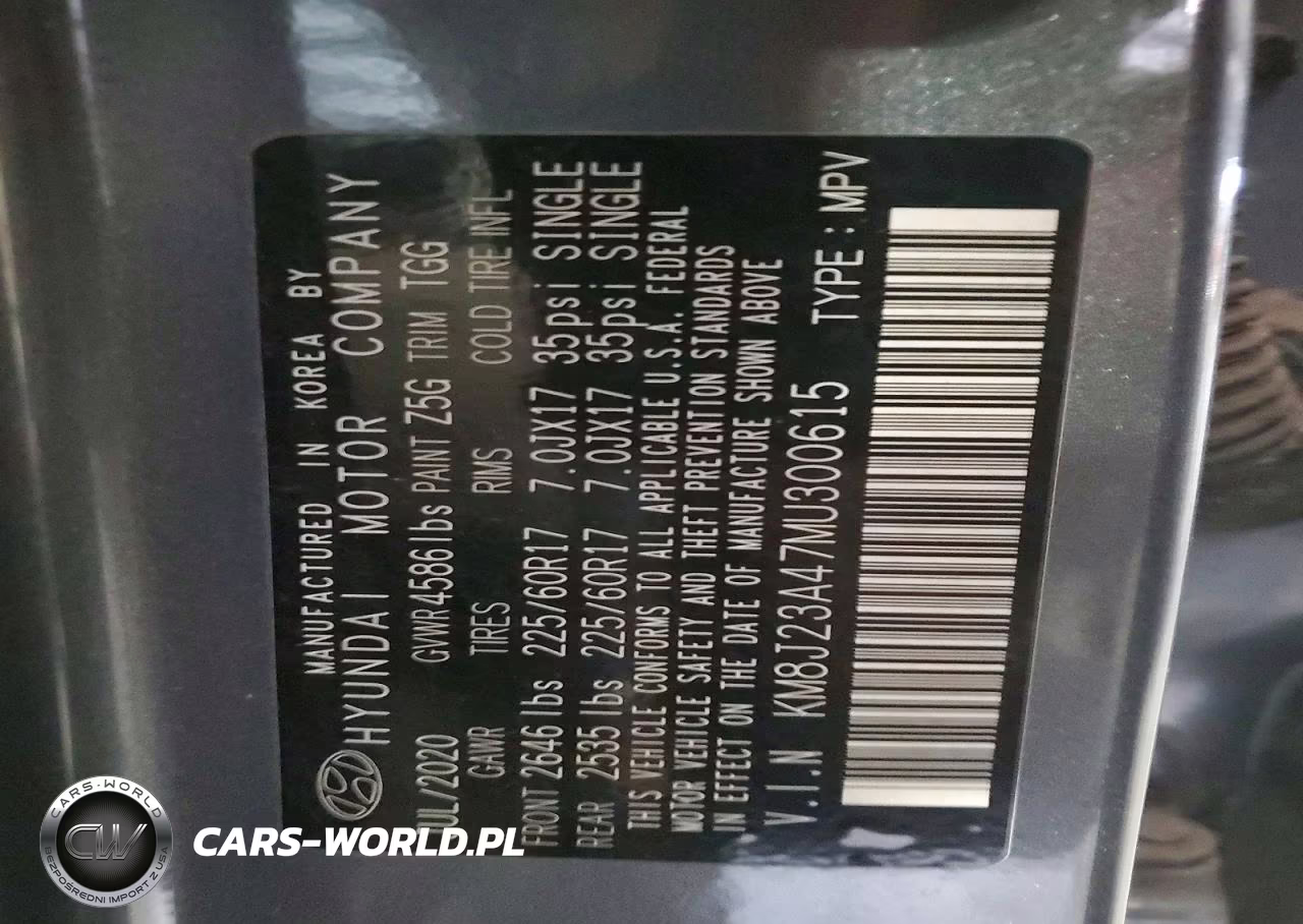 2021 Hyundai Tucson Se VIN:KM8J23A47MU300615 - 14