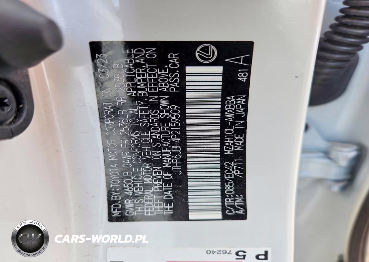 2023 Lexus Ux 250H Premium VIN:JTHP6JBH4P2159509 - 14