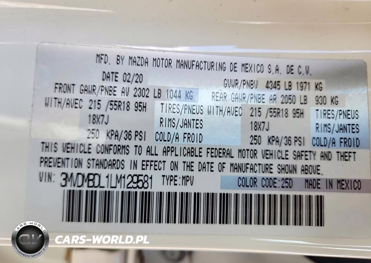 2020 Mazda Cx-30 Preferred VIN:3MVDMBDL1LM129581 - 14
