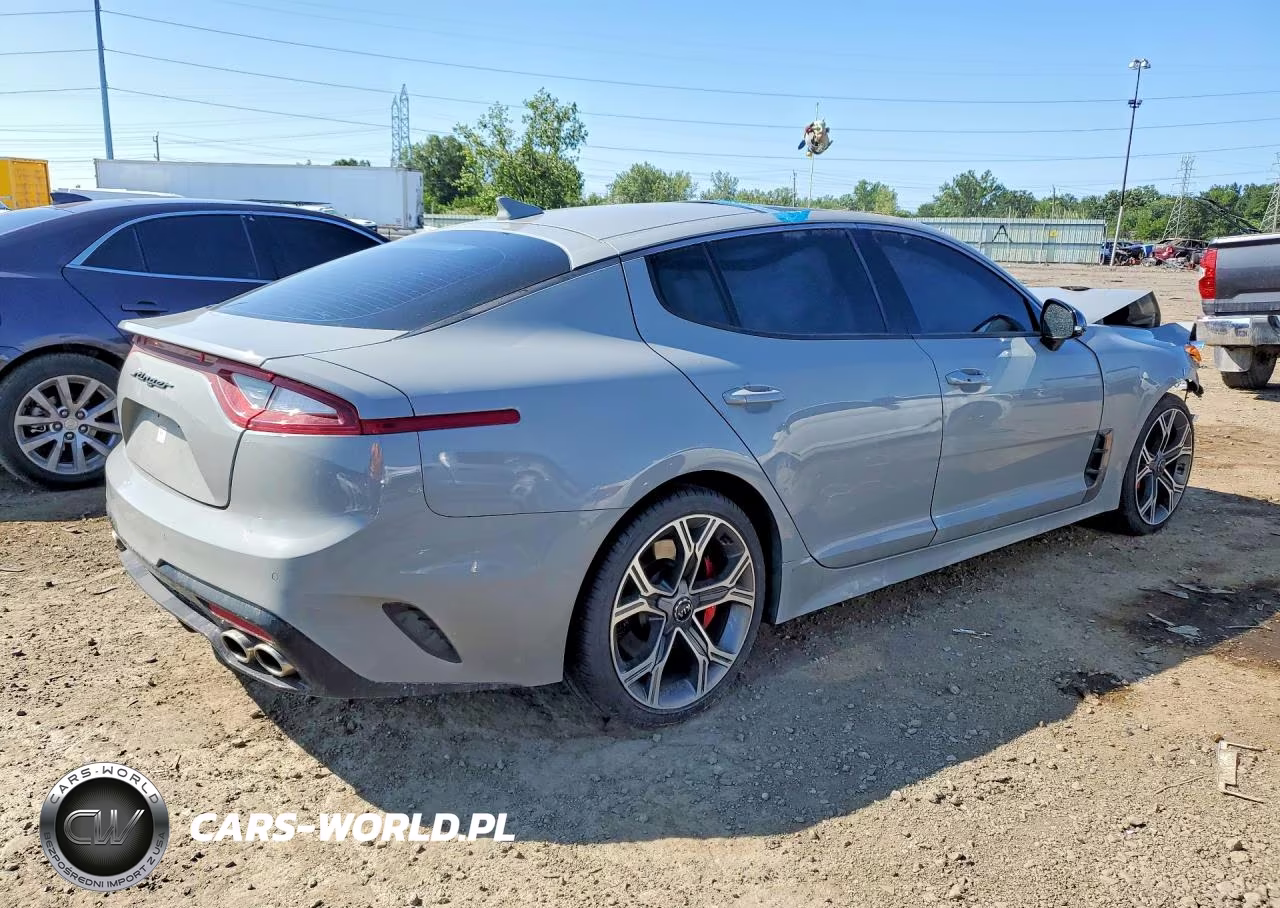 2019 Kia Stinger Gt2 VIN:KNAE55LC0K6043292 - 3