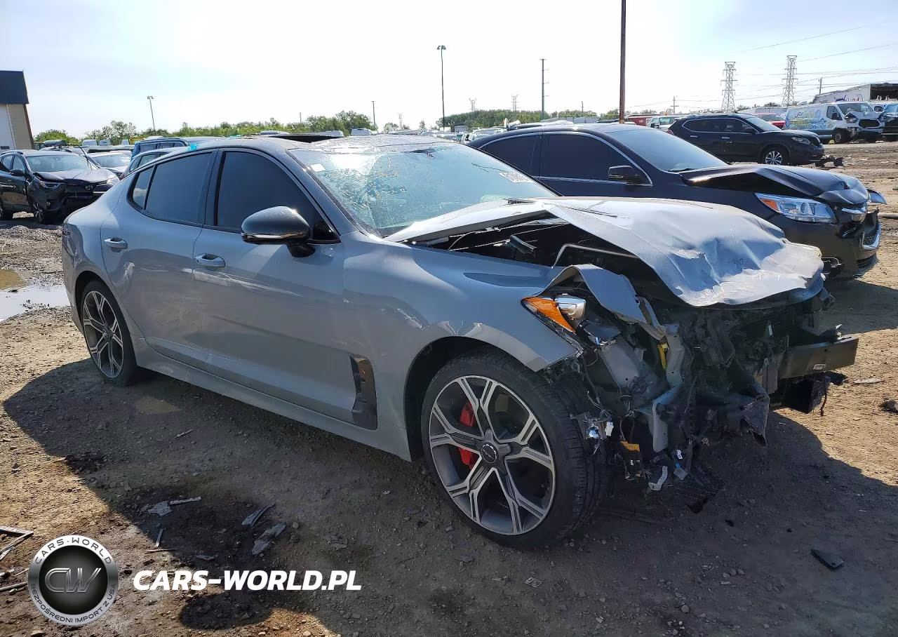 2019 Kia Stinger Gt2 VIN:KNAE55LC0K6043292 - 4