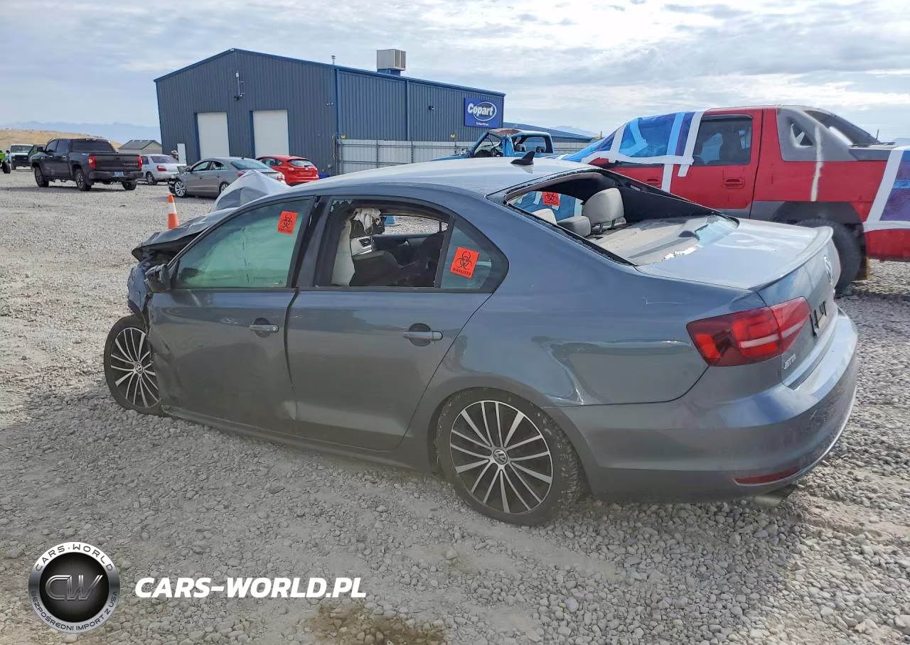 2016 Volkswagen Jetta Sport VIN:3VWD17AJ9GM295540 - 2