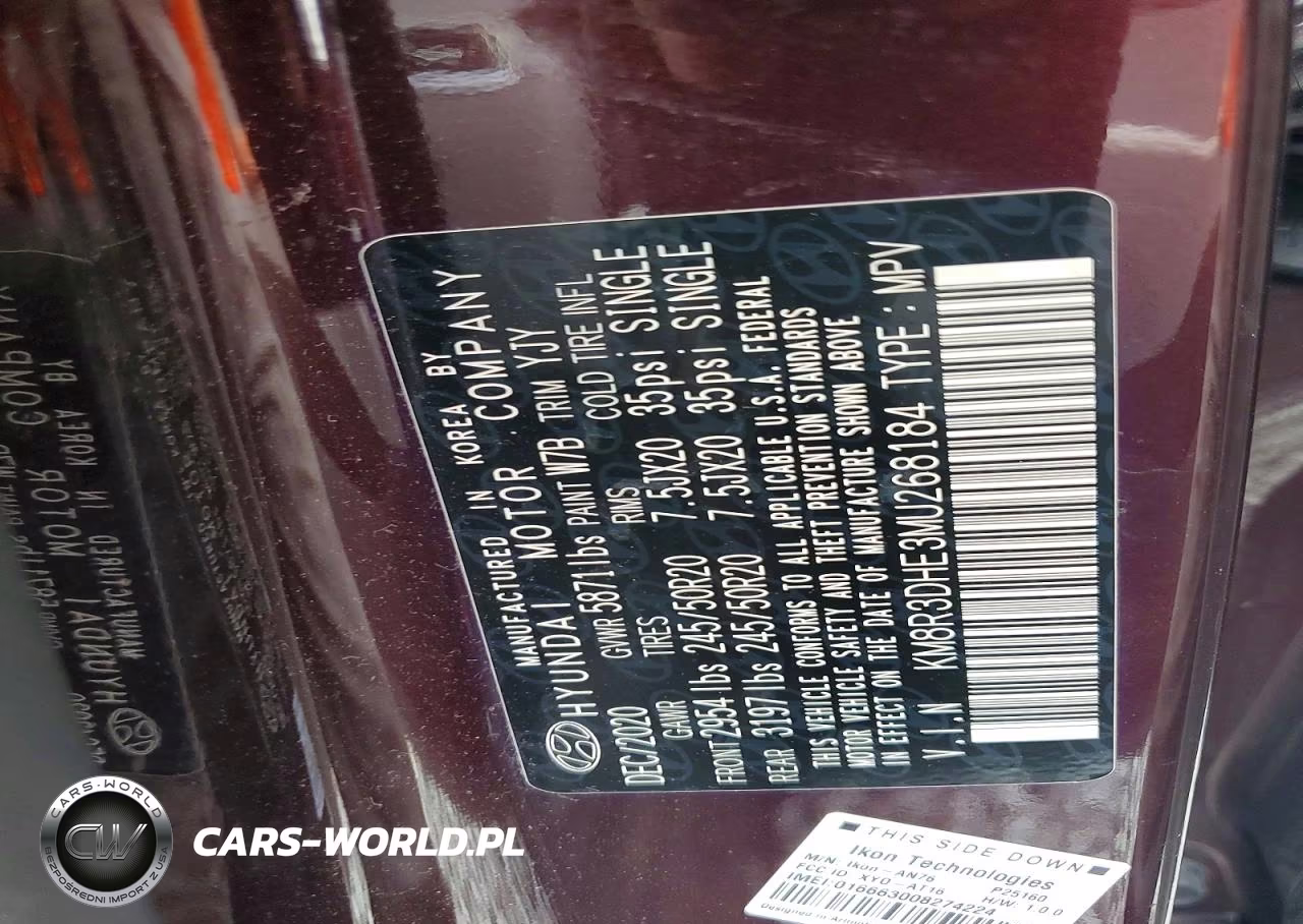 2021 Hyundai Palisade Sel VIN:KM8R3DHE3MU268184 - 13