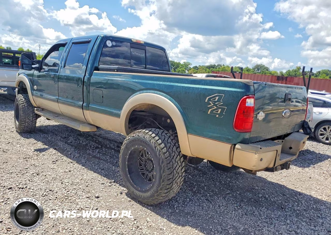 2011 Ford F350 Super Duty VIN:1FT8W3BT7BEA72376 - 2