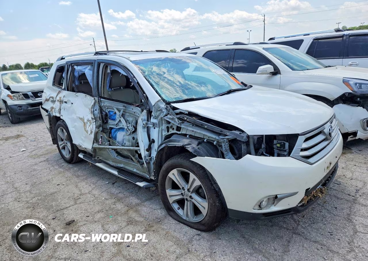 2013 Toyota Highlander Limited VIN:5TDYK3EH3DS112033 - 4