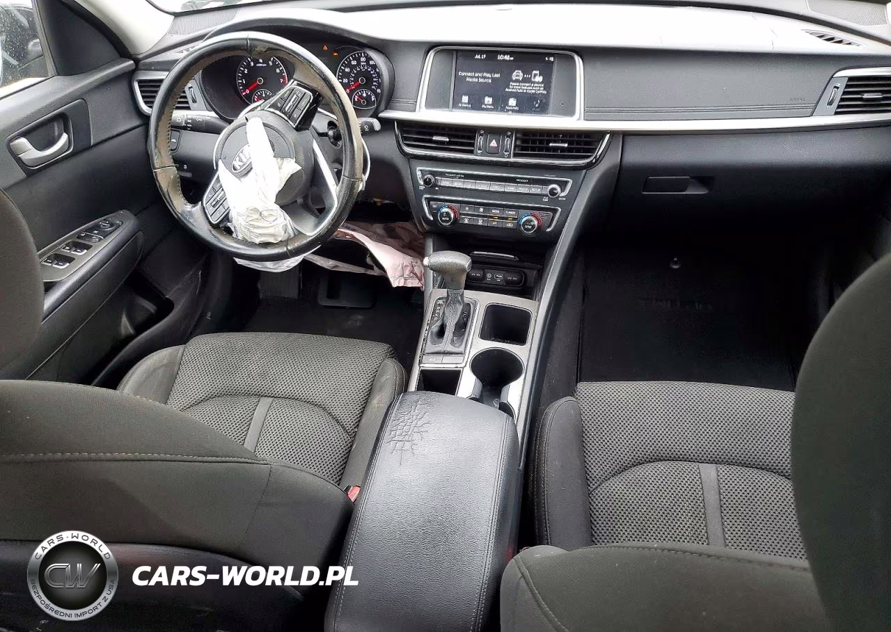 2019 Kia Optima Lx VIN:5XXGT4L38KG300115 - 8