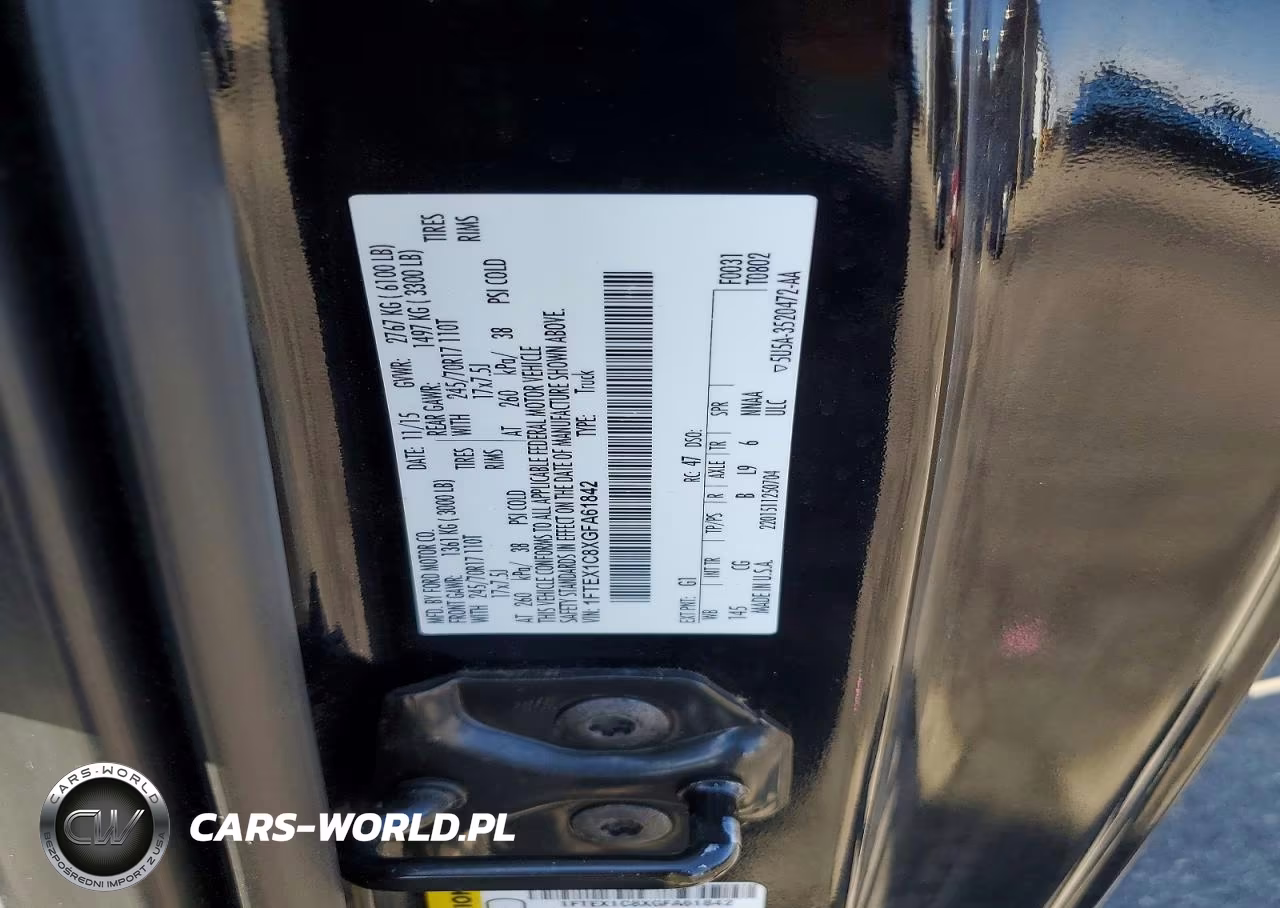 2016 Ford F150 Super Cab VIN:1FTEX1C8XGFA61842 - 12