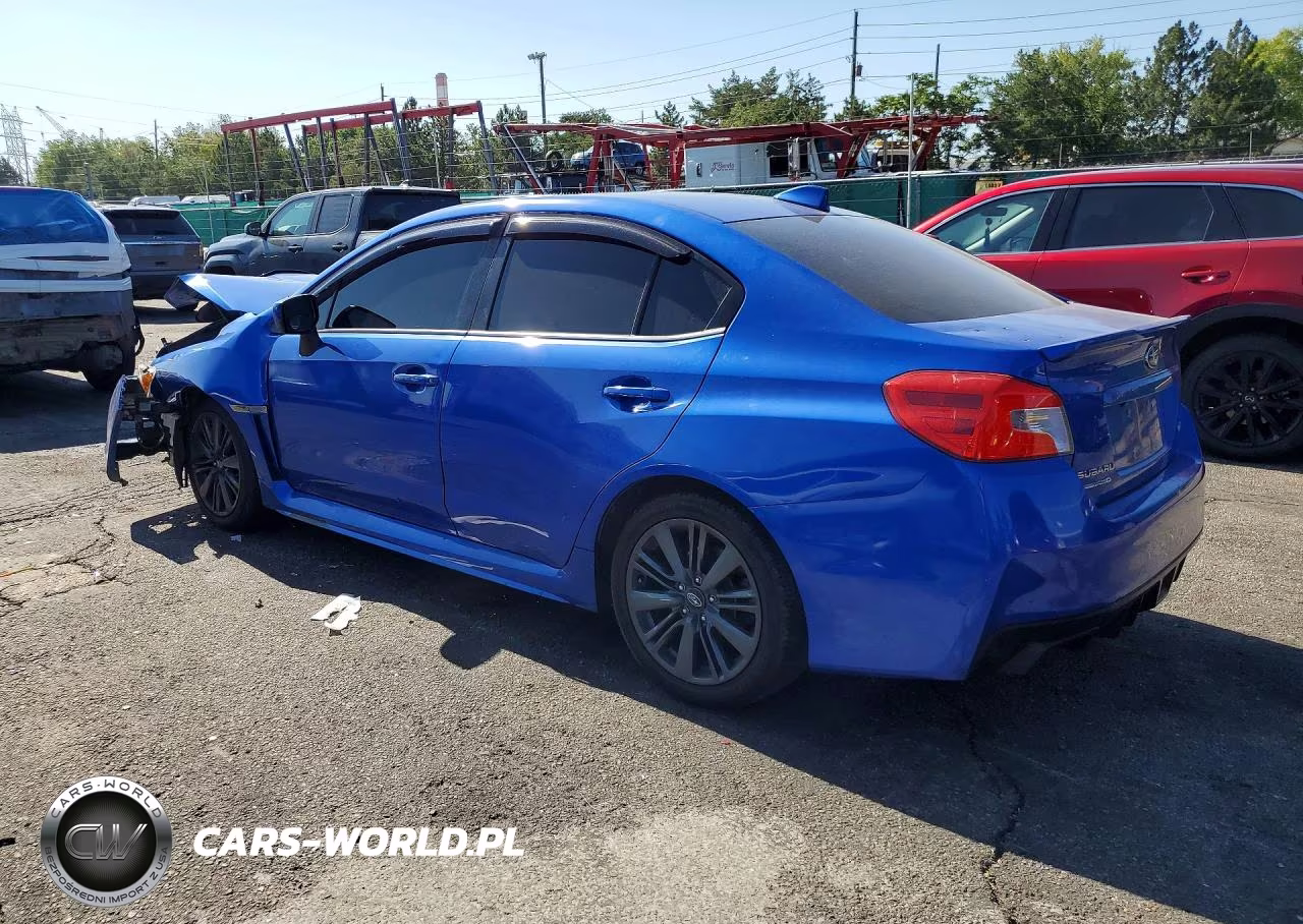 2017 Subaru Wrx Limited W-Contin VIN:JF1VA1B62H9836559 - 2