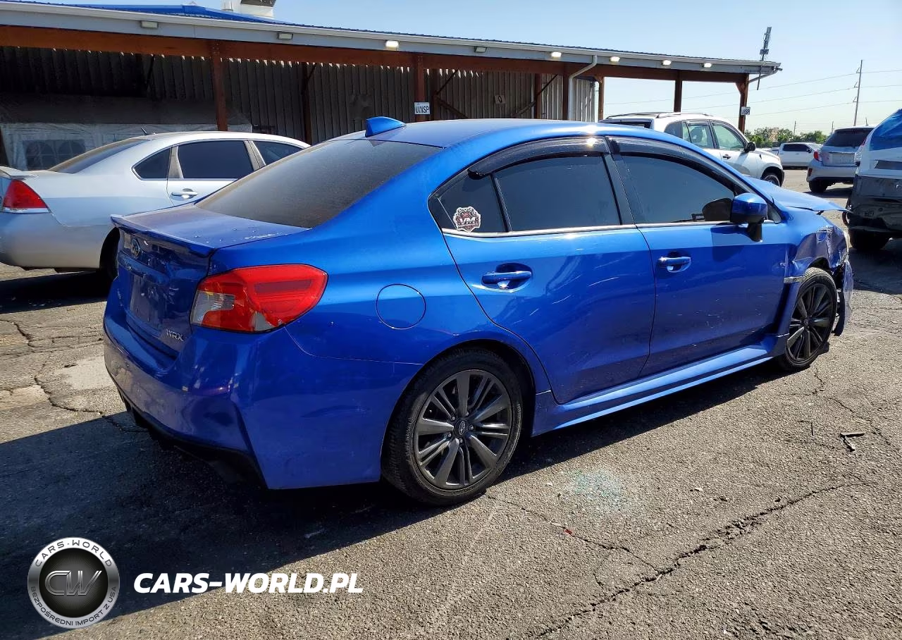 2017 Subaru Wrx Limited W-Contin VIN:JF1VA1B62H9836559 - 3