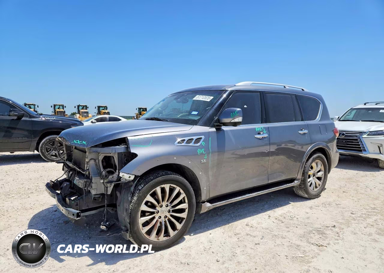2017 Infiniti Qx80 Base VIN:JN8AZ2NF0H9643270 - 1
