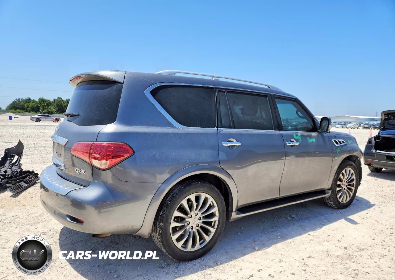 2017 Infiniti Qx80 Base VIN:JN8AZ2NF0H9643270 - 3