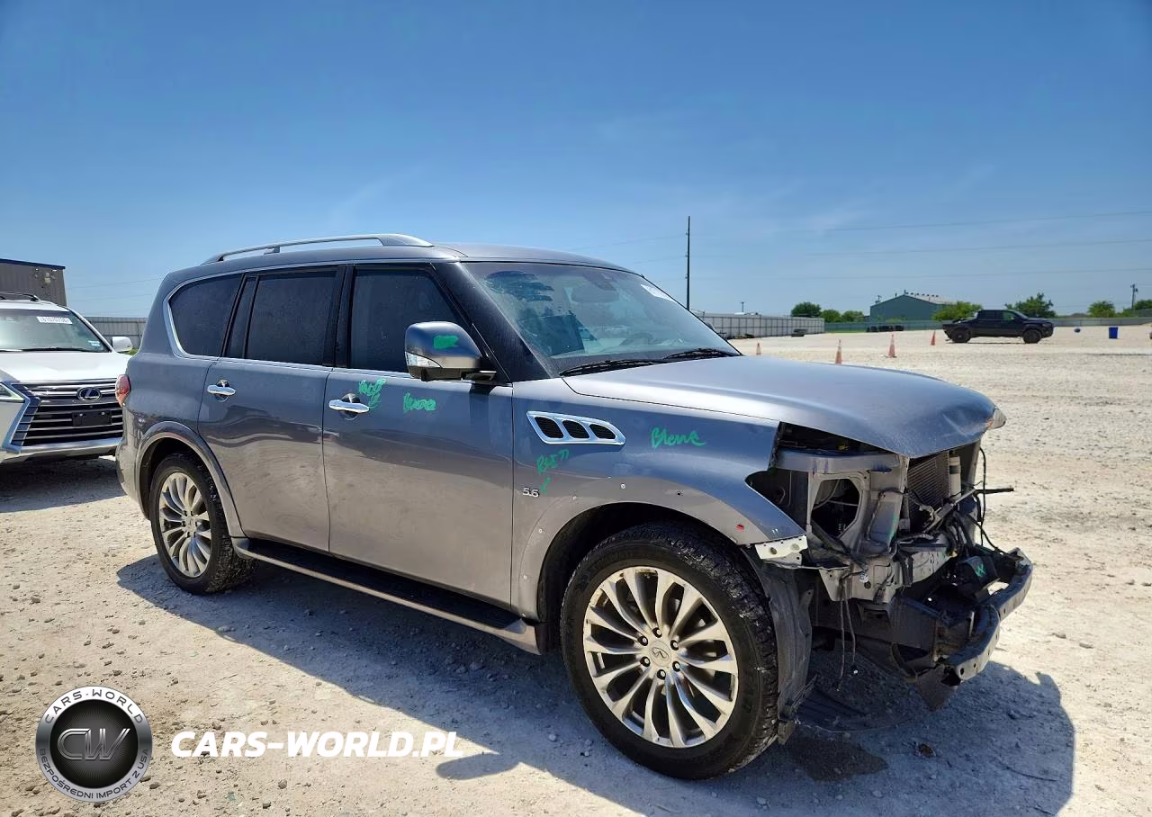 2017 Infiniti Qx80 Base VIN:JN8AZ2NF0H9643270 - 4