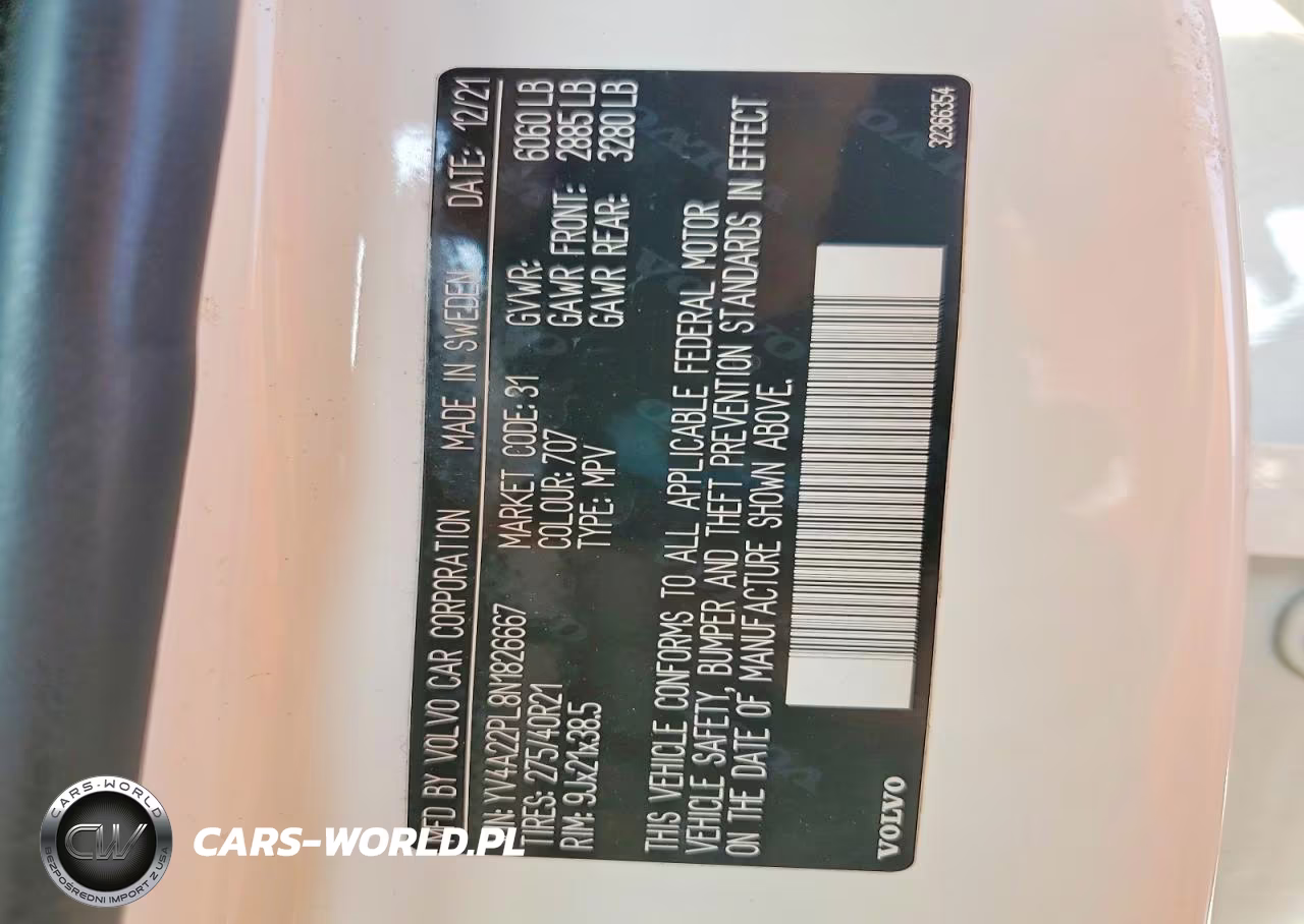 2022 Volvo Xc90 T6 Inscription VIN:YV4A22PL8N1826667 - 13