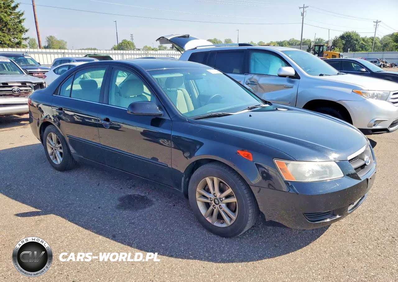 2008 Hyundai Sonata Gls V6 VIN:5NPET46F18H387866 - 4
