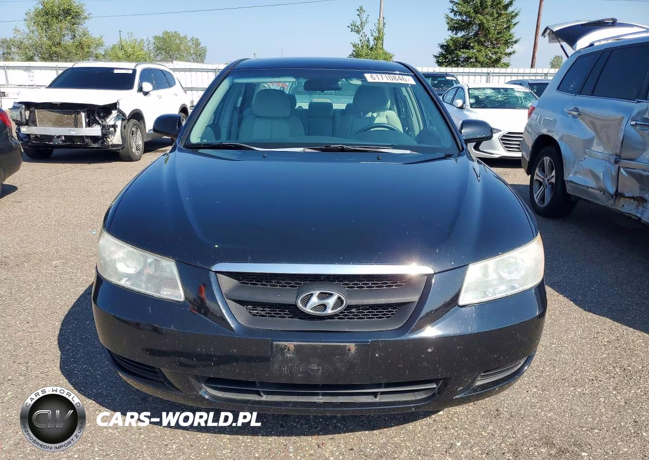 2008 Hyundai Sonata Gls V6 VIN:5NPET46F18H387866 - 5