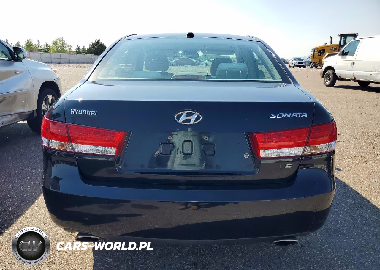 2008 Hyundai Sonata Gls V6 VIN:5NPET46F18H387866 - 6