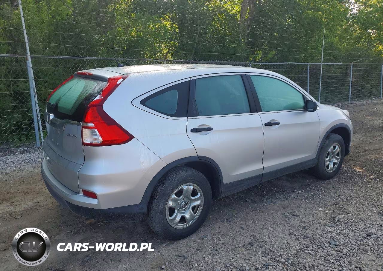 2015 Honda Cr-V Lx VIN:5J6RM4H35FL047981 - 3