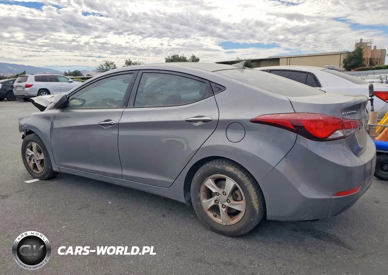 2014 Hyundai Elantra Se VIN:5NPDH4AE0EH482779 - 2