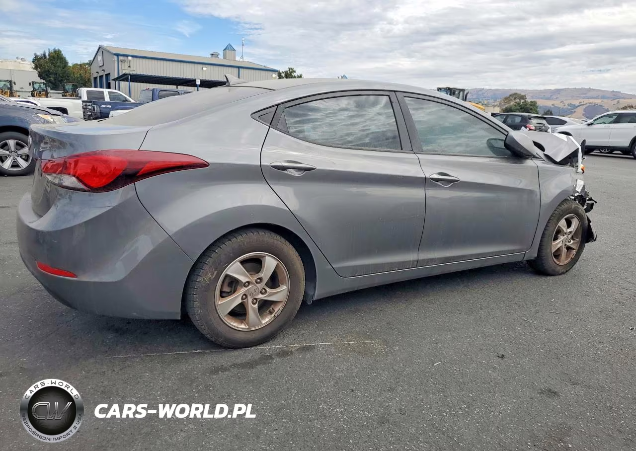 2014 Hyundai Elantra Se VIN:5NPDH4AE0EH482779 - 3