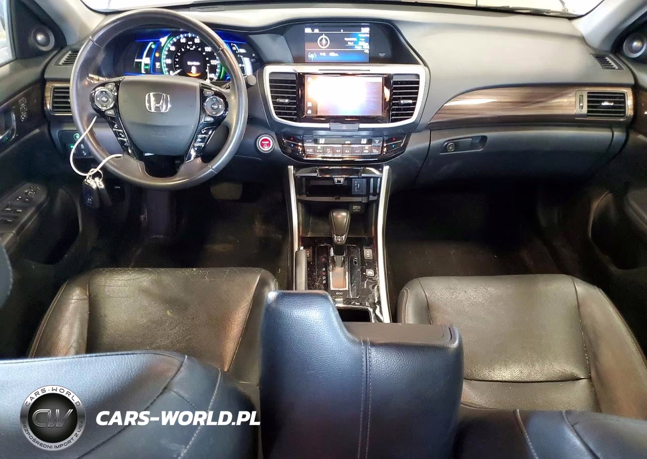 2017 Honda Accord Hybrid Exl VIN:JHMCR6F53HC028912 - 8