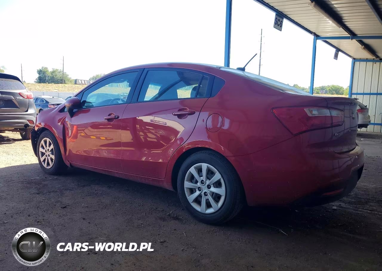 2015 Kia Rio Lx VIN:KNADM4A39F6505091 - 2