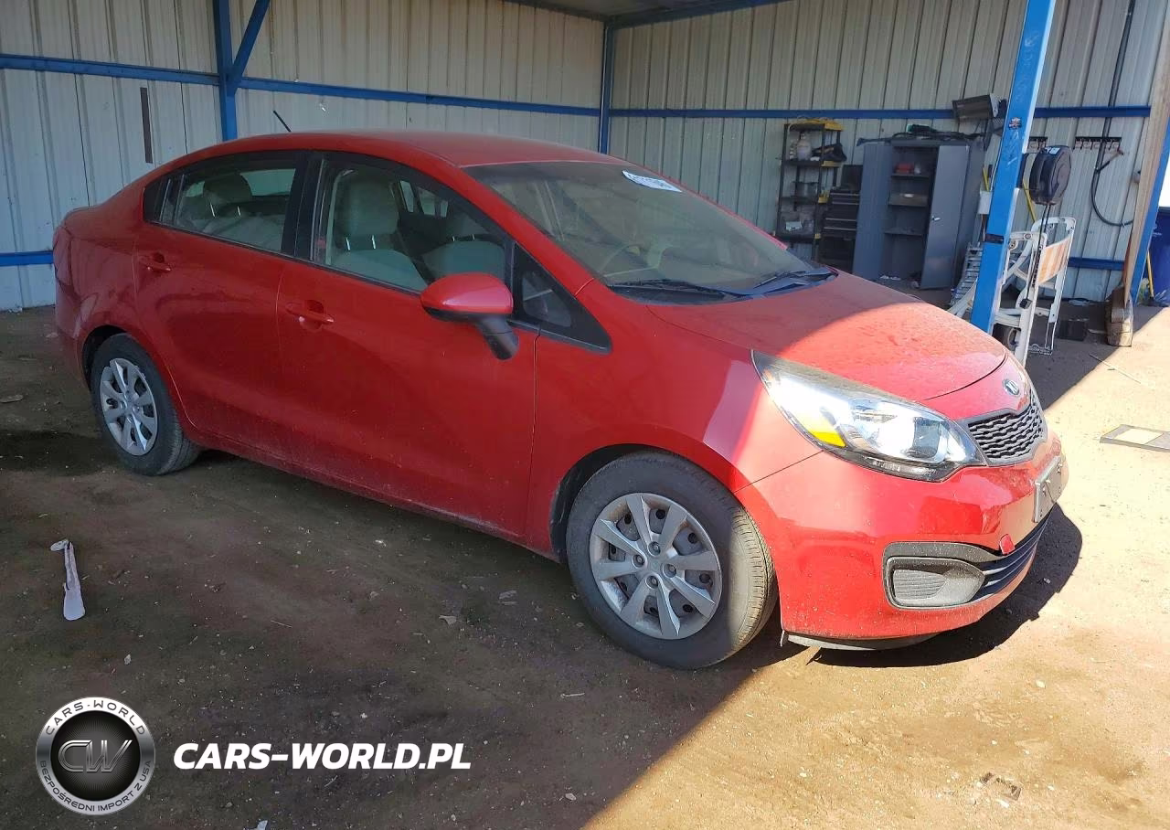 2015 Kia Rio Lx VIN:KNADM4A39F6505091 - 4