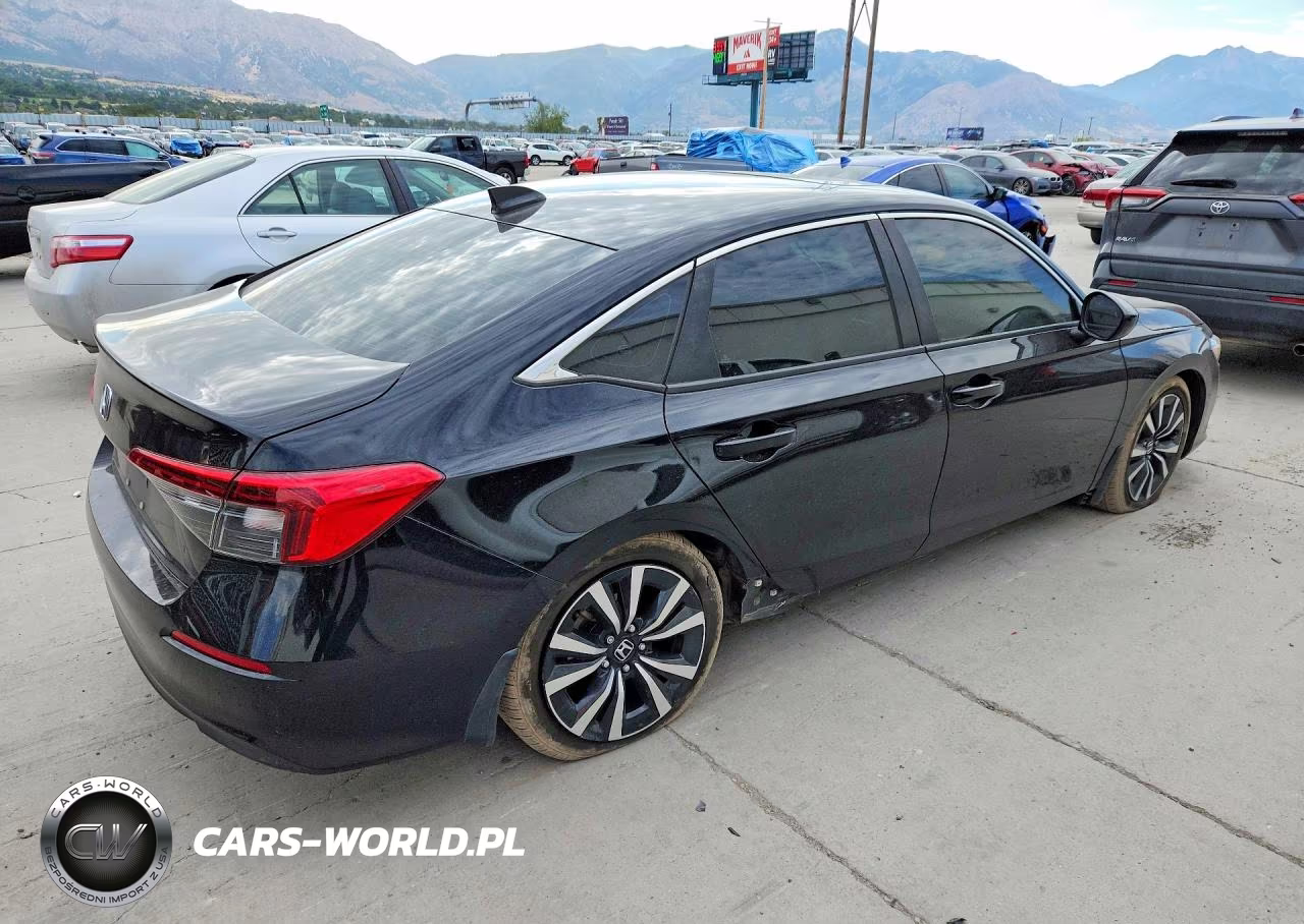 2022 Honda Civic Ex VIN:2HGFE1F70NH326438 - 3
