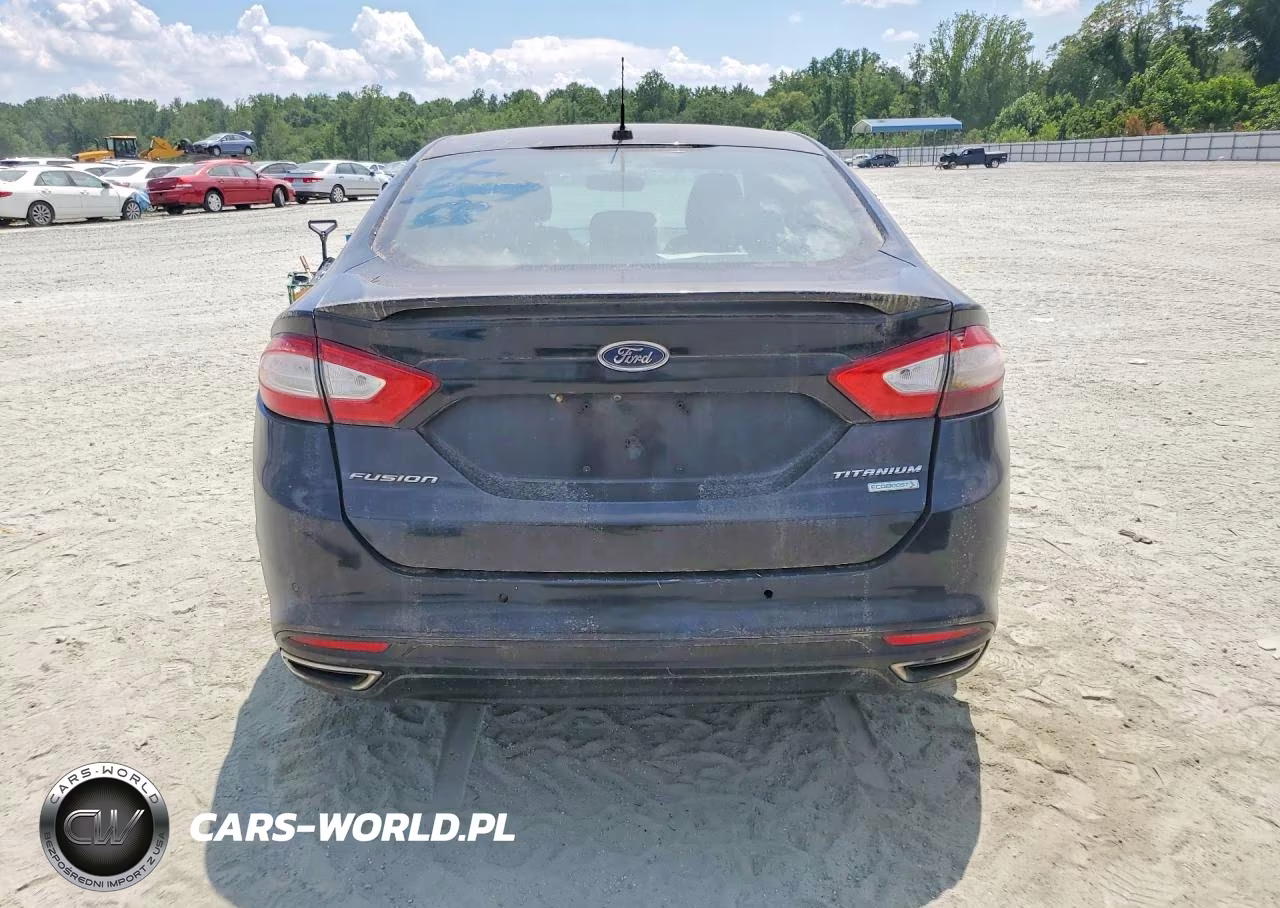 2016 Ford Fusion Titanium VIN:3FA6P0K98GR369822 - 6