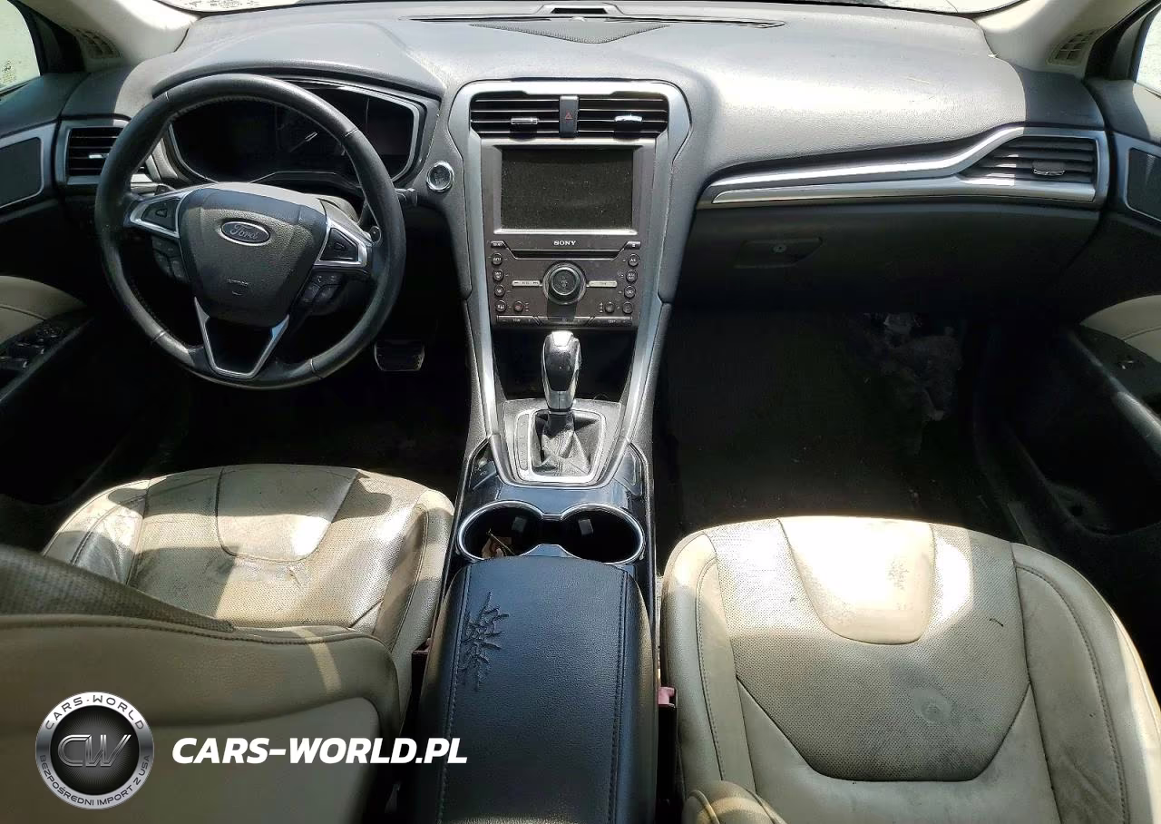 2016 Ford Fusion Titanium VIN:3FA6P0K98GR369822 - 8
