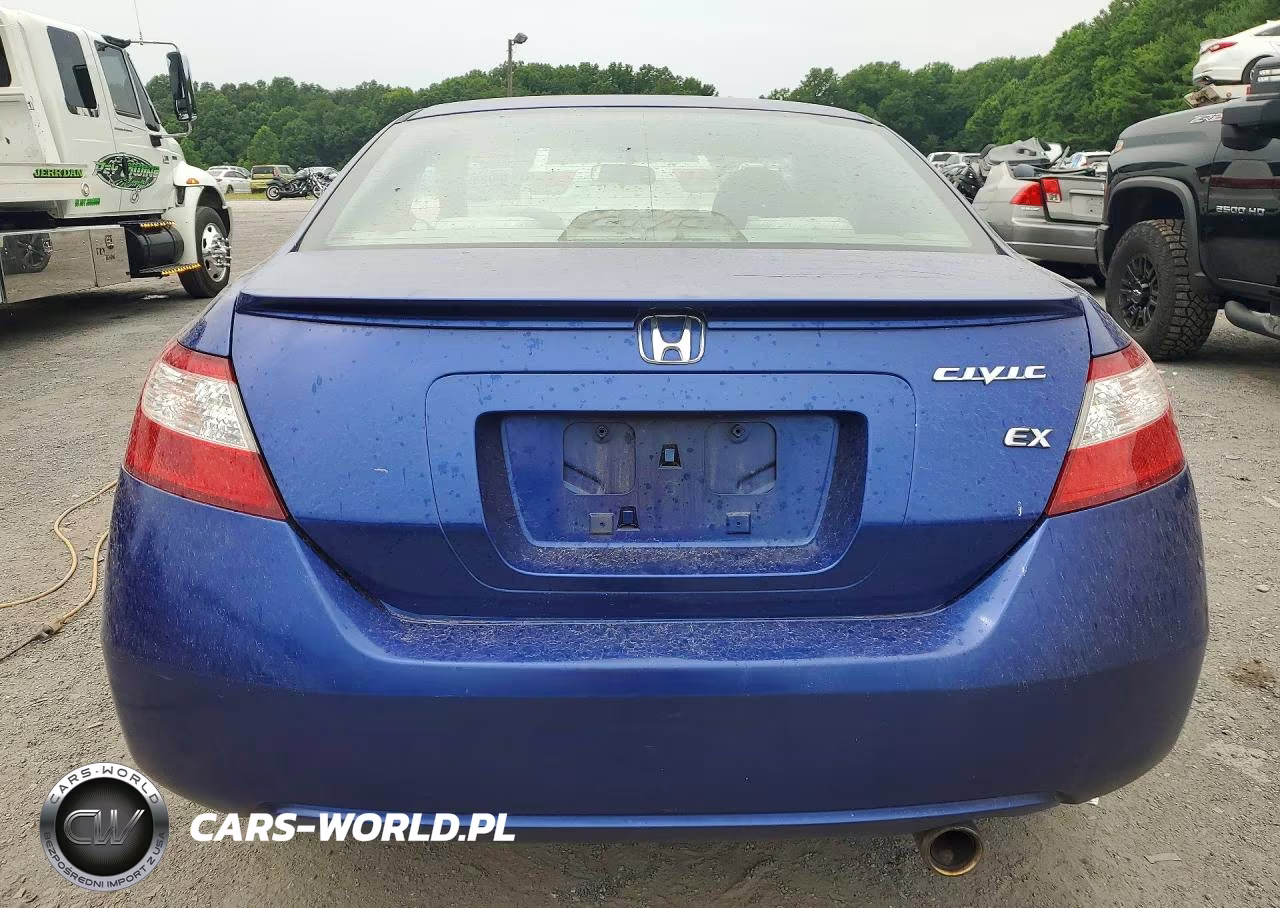 2007 Honda Civic Ex VIN:2HGFG12897H578846 - 6
