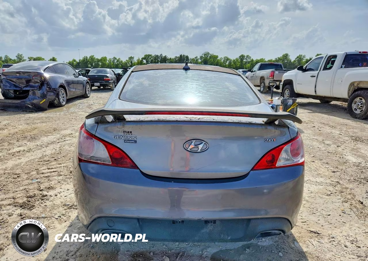 2010 Hyundai Genesis Coupe 2.0T Track VIN:KMHHT6KD4AU027429 - 6