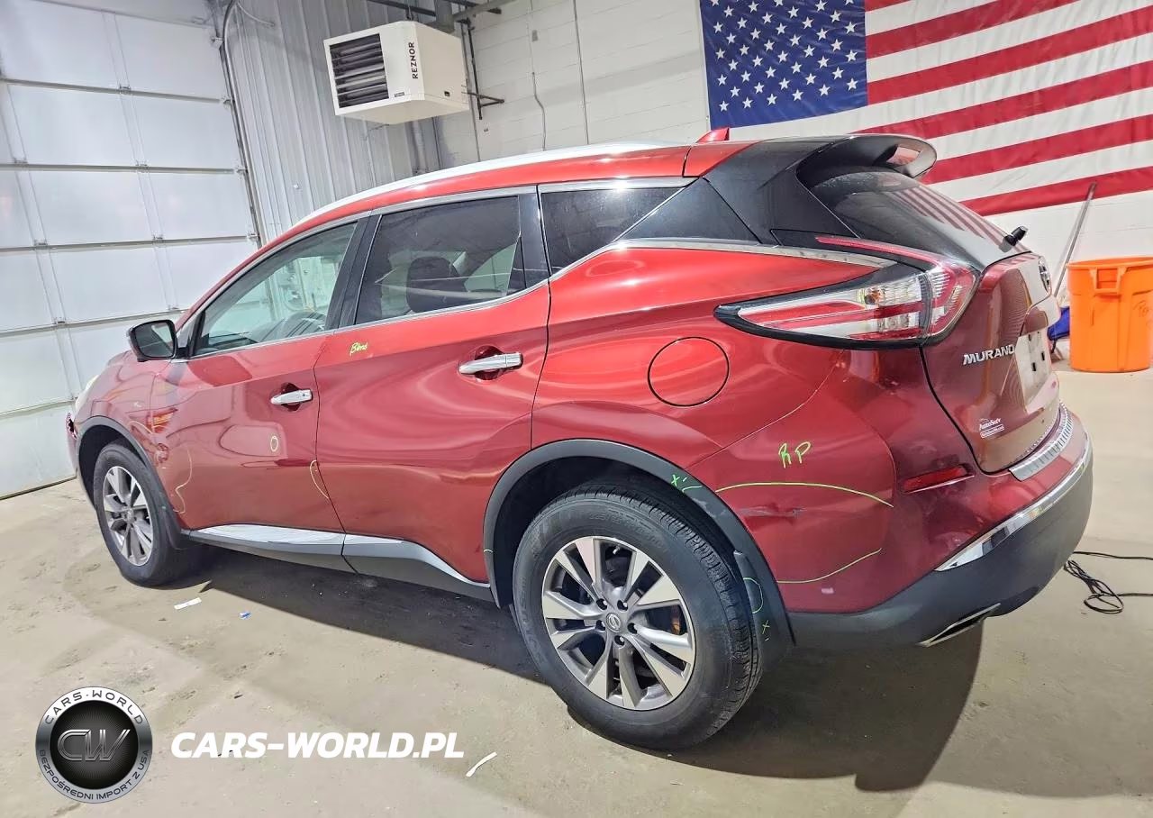 2017 Nissan Murano Sl VIN:5N1AZ2MH7HN161025 - 2
