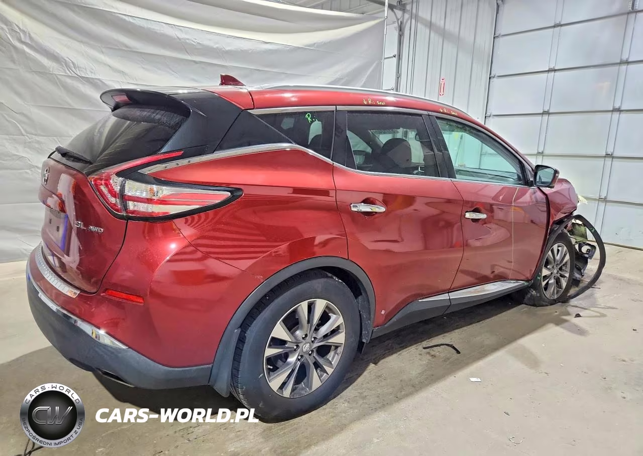 2017 Nissan Murano Sl VIN:5N1AZ2MH7HN161025 - 3