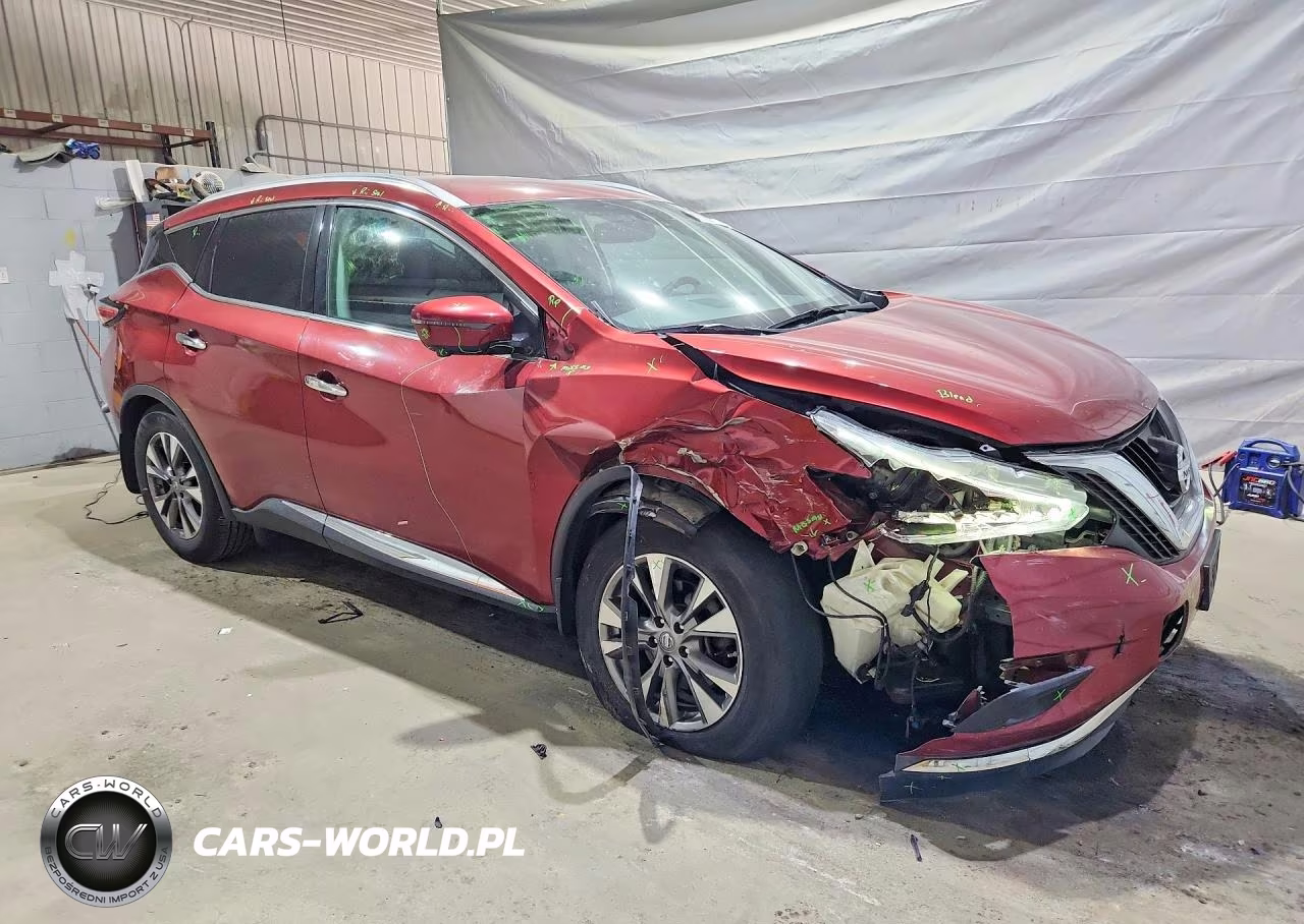 2017 Nissan Murano Sl VIN:5N1AZ2MH7HN161025 - 4