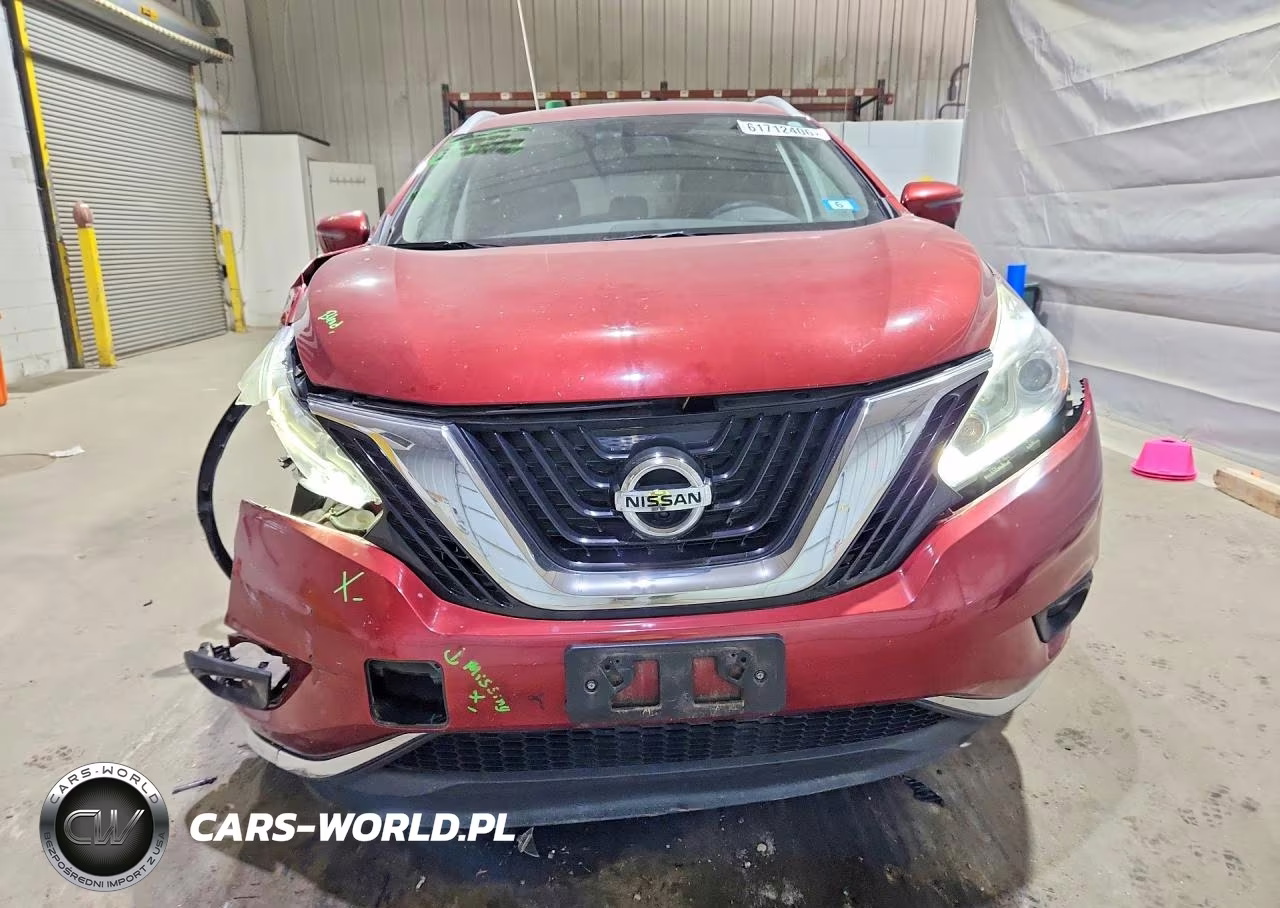 2017 Nissan Murano Sl VIN:5N1AZ2MH7HN161025 - 5