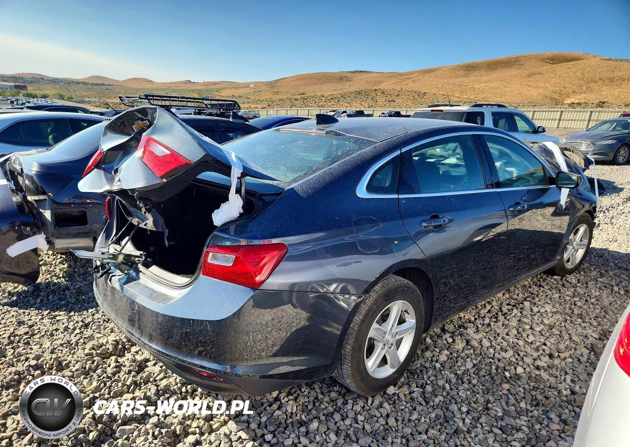 2021 Chevrolet Malibu Ls VIN:1G1ZB5ST5MF076136 - 3