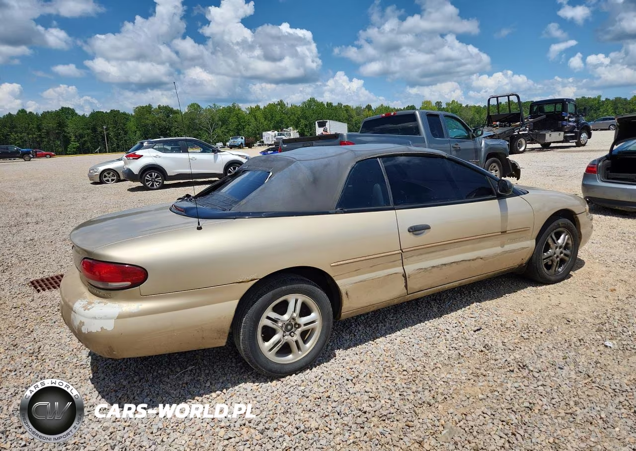 1999 Chrysler Sebring Jx VIN:3C3EL45H4XT538432 - 3
