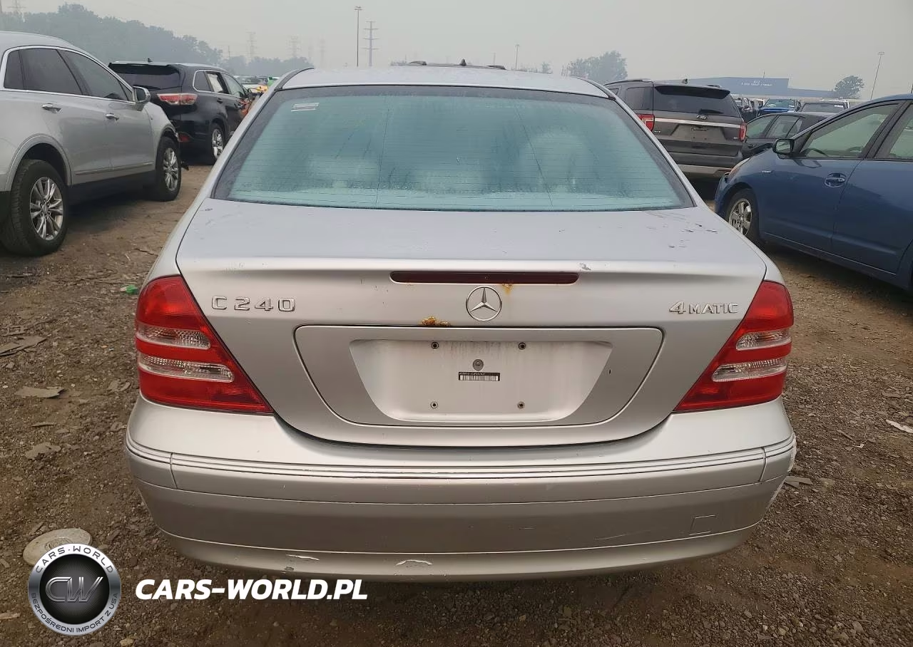 2003 Mercedes-Benz C 240 4Matic VIN:WDBRF81J53F357637 - 6