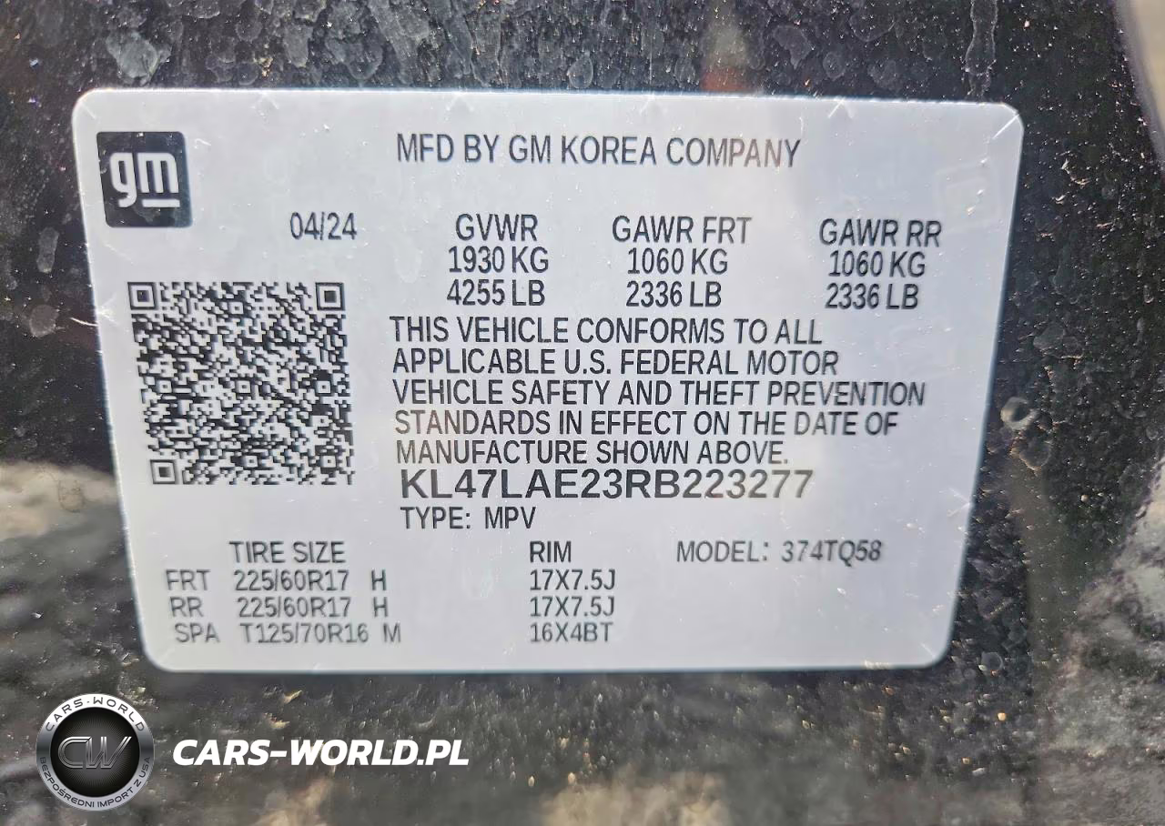 2024 Buick Envista Preferred VIN:KL47LAE23RB223277 - 12