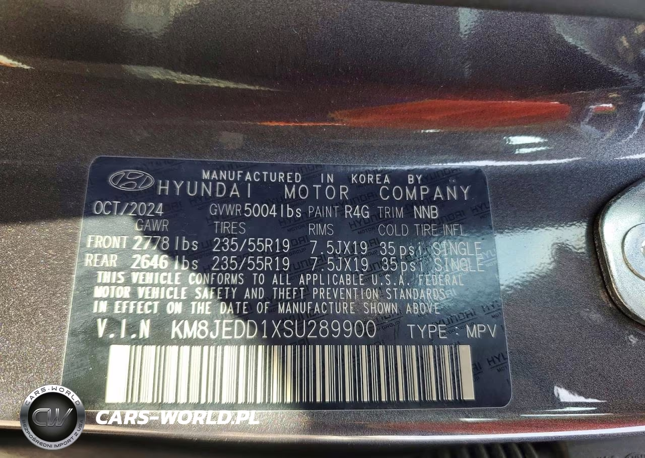 2025 Hyundai Tucson Limited VIN:KM8JEDD1XSU289900 - 13