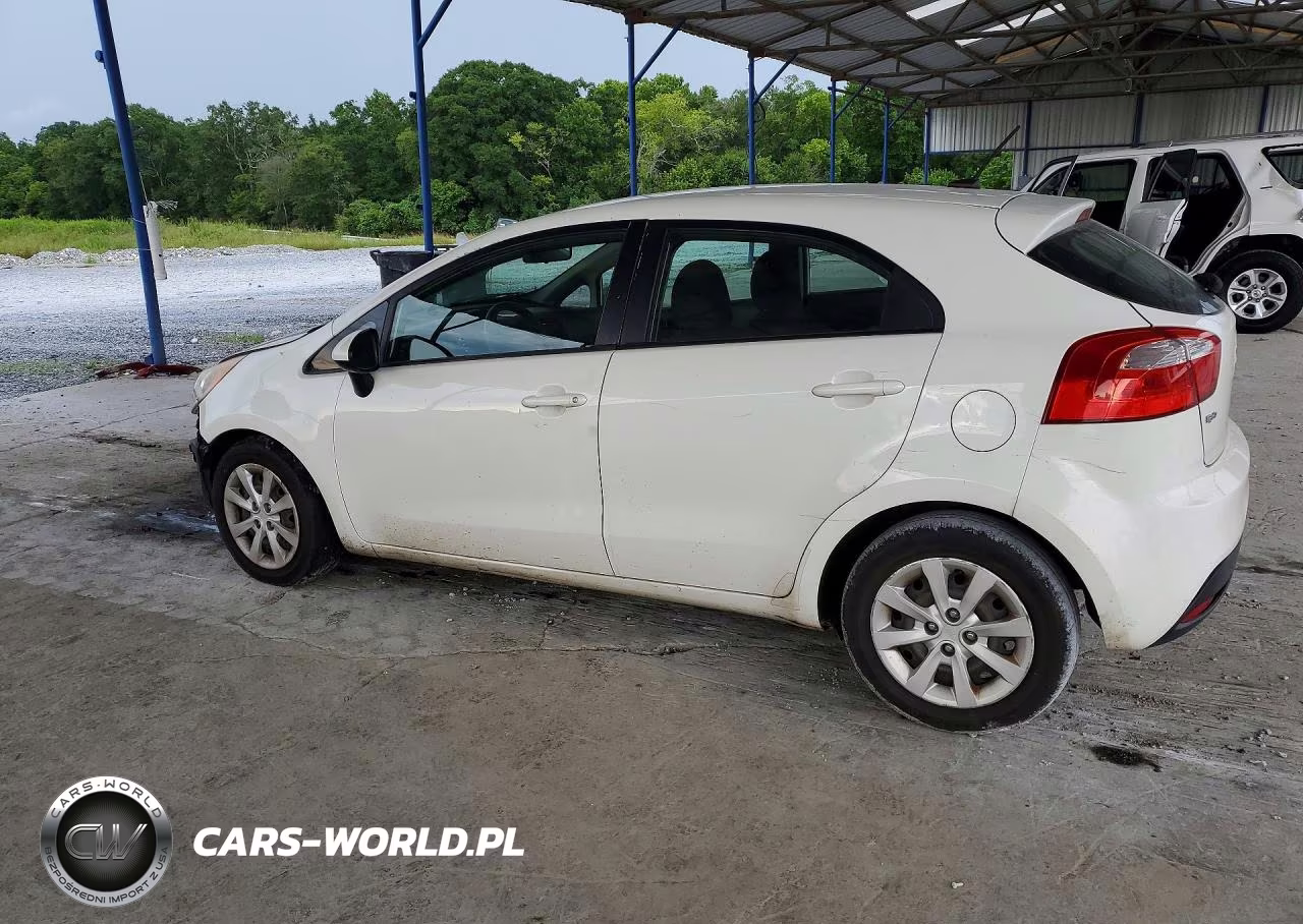 2012 Kia Rio Lx VIN:KNADM5A33C6039871 - 2