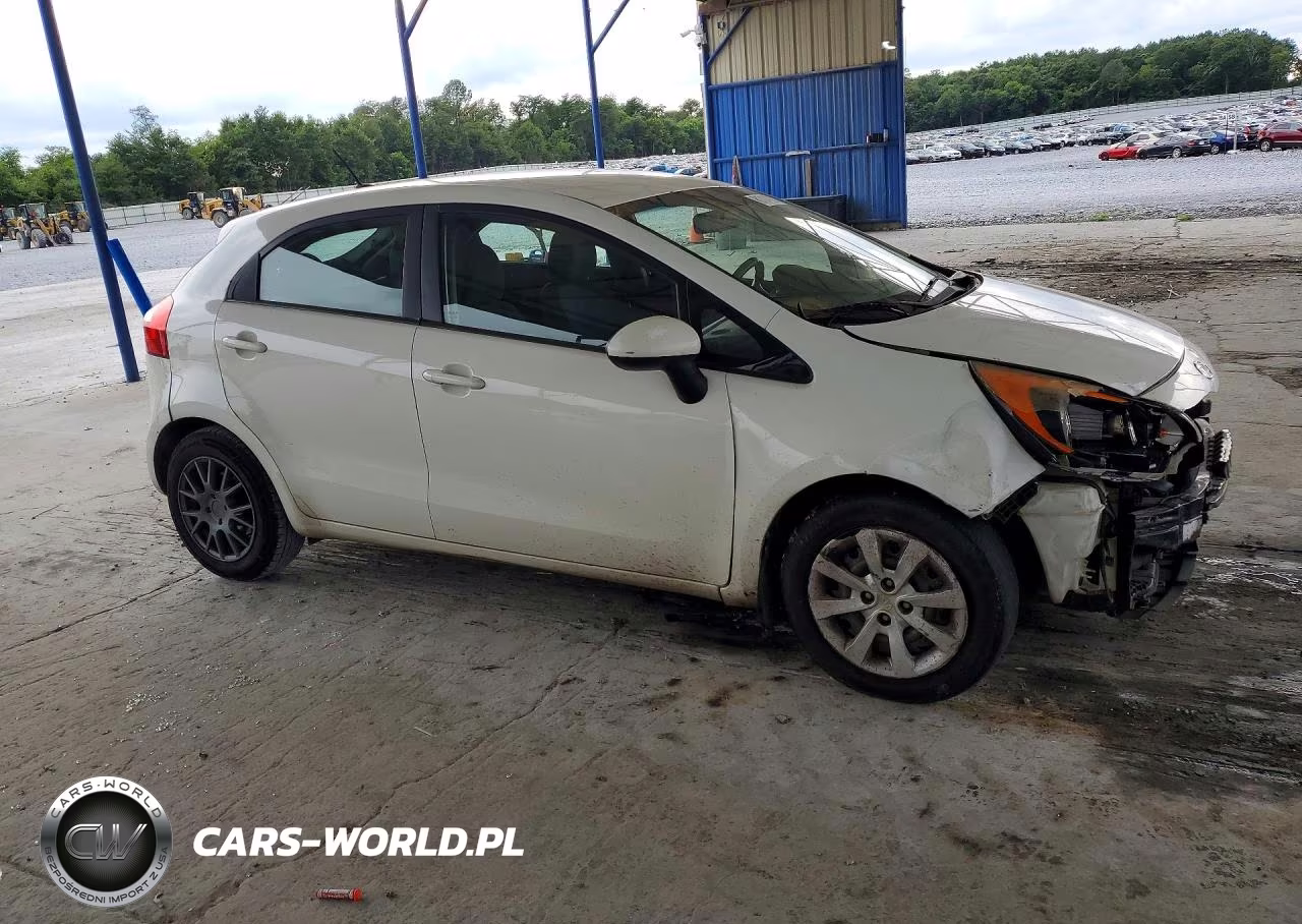 2012 Kia Rio Lx VIN:KNADM5A33C6039871 - 4
