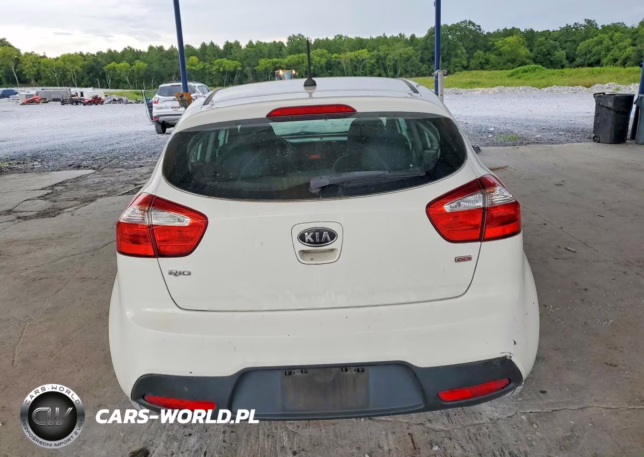 2012 Kia Rio Lx VIN:KNADM5A33C6039871 - 6