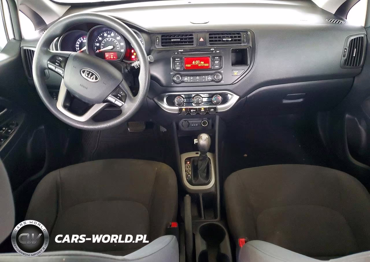 2012 Kia Rio Lx VIN:KNADM5A33C6039871 - 8