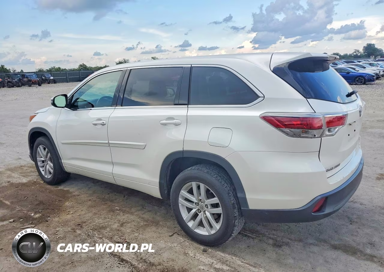 2015 Toyota Highlander Le VIN:5TDZKRFH8FS055773 - 2