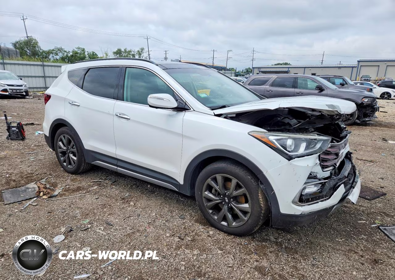 2017 Hyundai Santa Fe Sport 2.0T Ultimate VIN:5XYZWDLA7HG478407 - 4