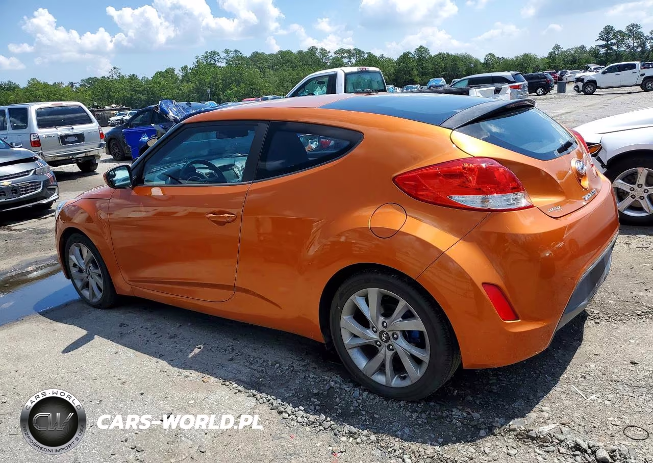 2016 Hyundai Veloster Base VIN:KMHTC6AD6GU298710 - 2