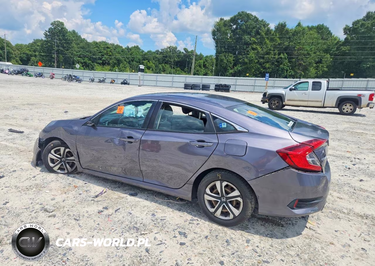 2016 Honda Civic Lx VIN:2HGFC2F57GH538721 - 2